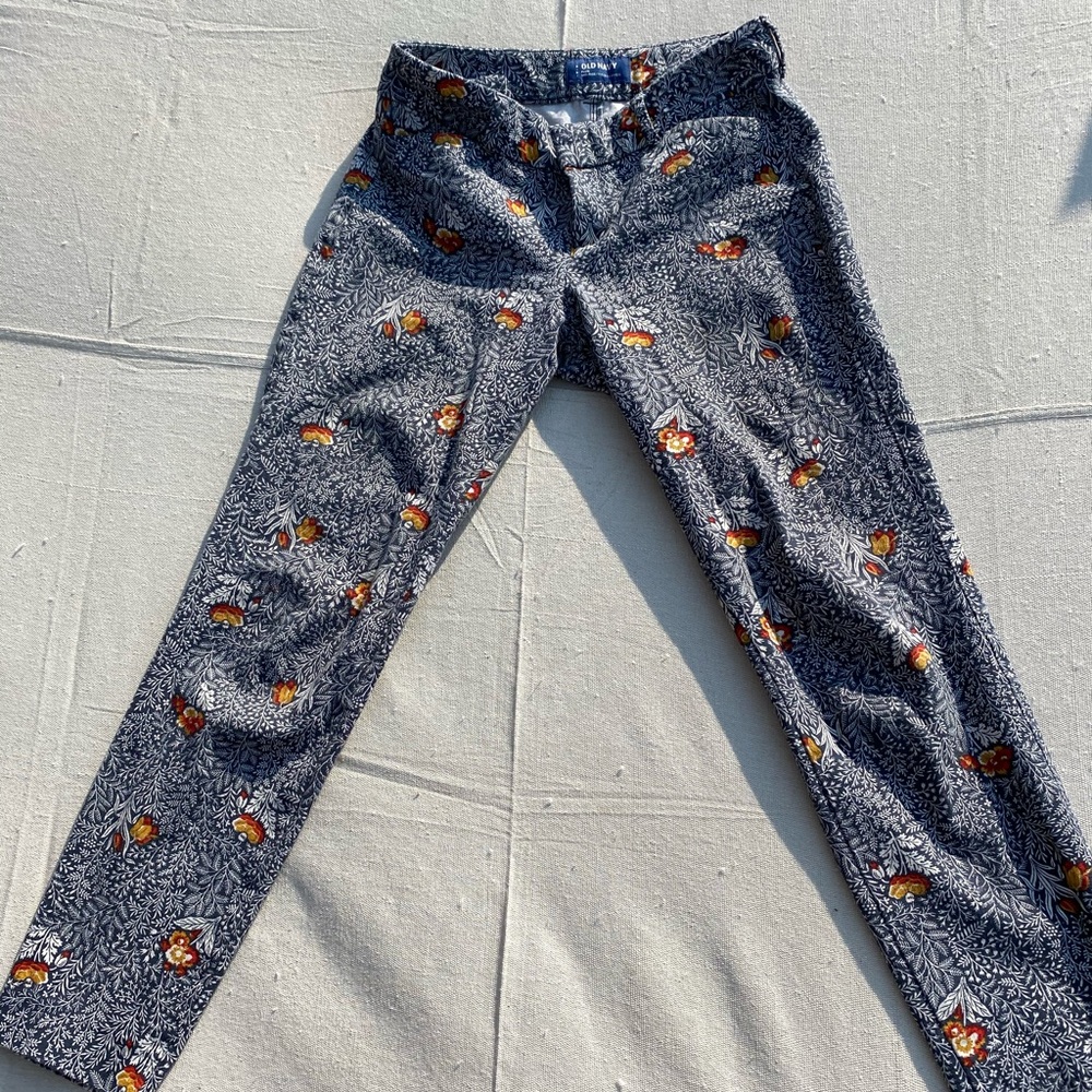 Old navy pixi floral pants